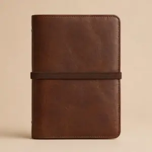 دفتر یادداشت چرمی (نمونه)
